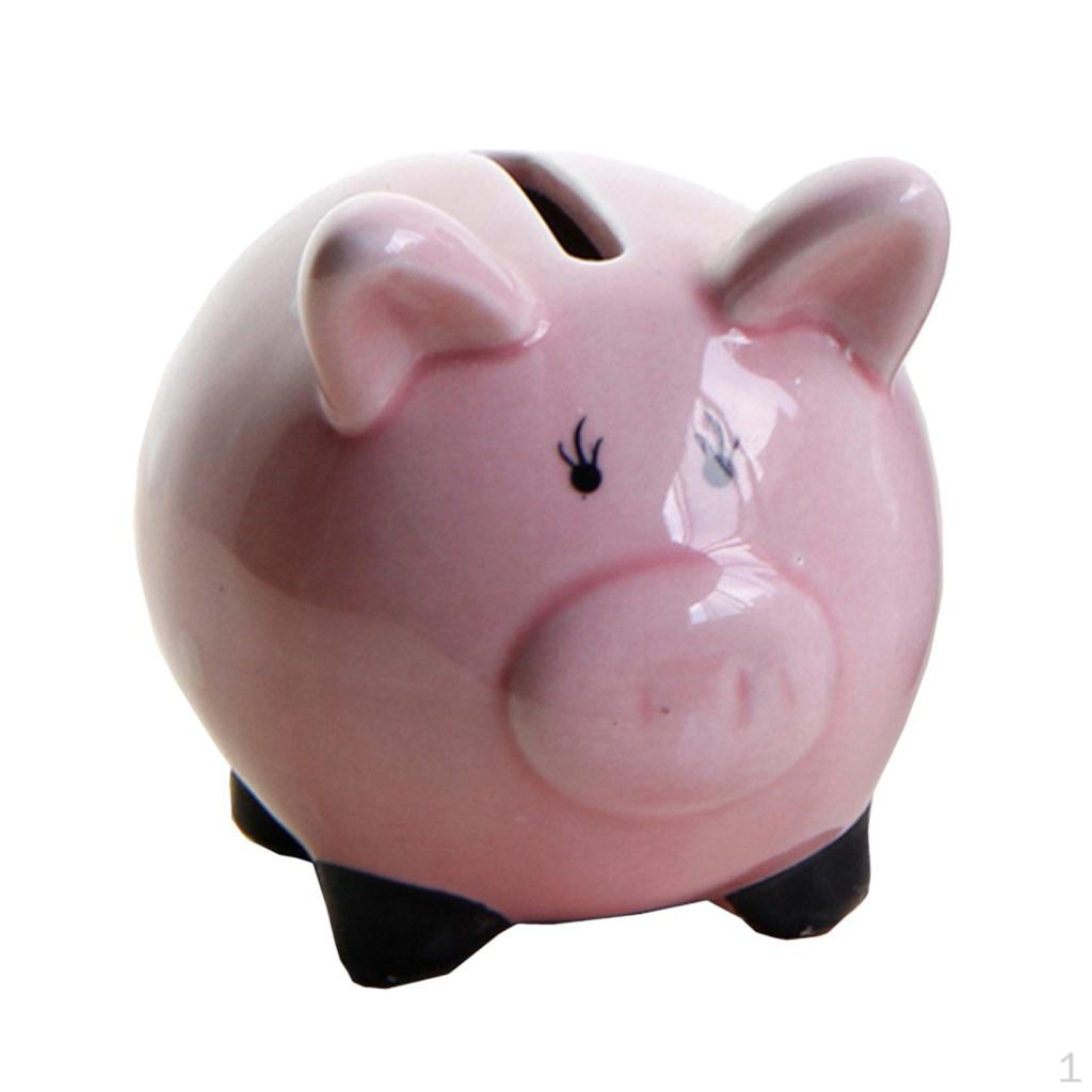 

Милый дизайн, керамические копилки-свинки в подарок детям Pink Pig