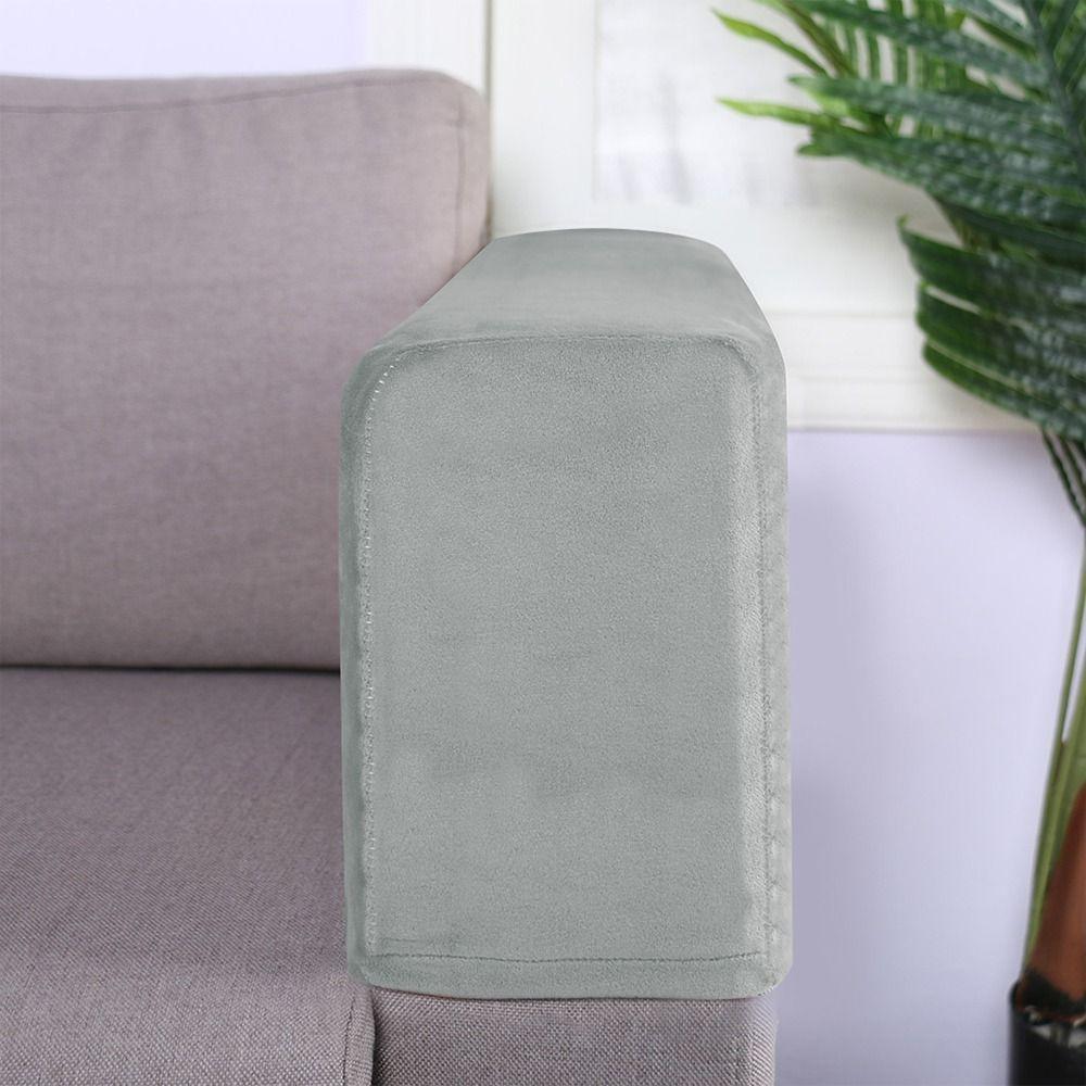 2PCS Furniture Sofa Cover Stretch Couch Arm Protector Gifts Sofa Armrest Covers