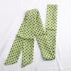Luxury Ribbon Polka Dot Scarf Printed Retro Scarf Headband Neckerchief Thin Long Scarves Spring Summer