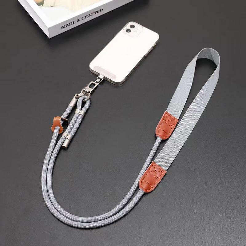 150Cm Adjustable Upgraded Widened Shoulder Mobile Phone Lanyard Camera Rope High-End Decompression Phone Hanging Rope