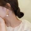 Delicate Geometric Water Drop Earrings CLE