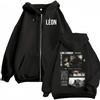 Limited Leon Kennedy Jacket Sweatshirt Resident Evil Requiemm Zip Up Hoodies Men's Clothing Coat