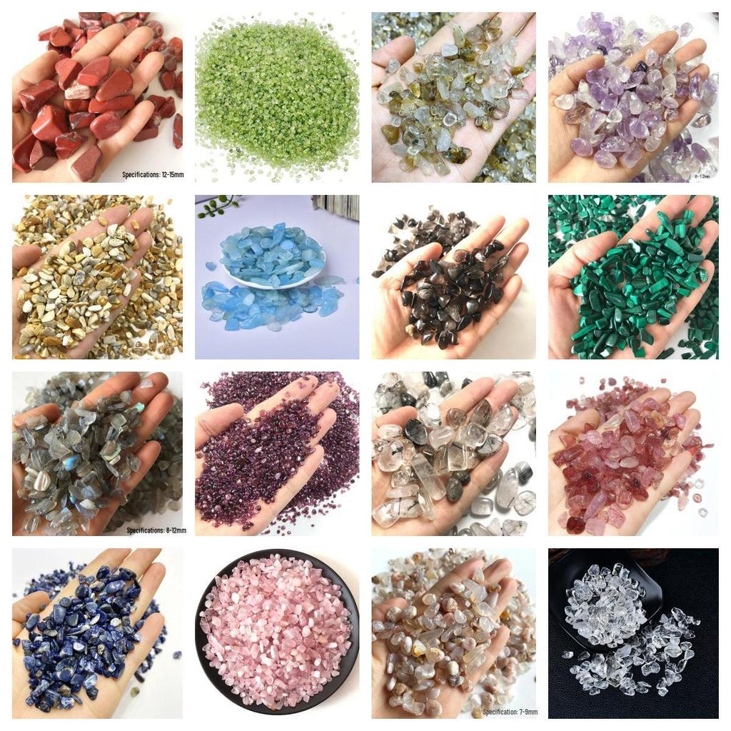 Natural Crystal Gravel for Home Décor and Aromatherapy