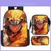 Naruto Backpack Set For Elementary Students With Breathable Oxford Fabric And Plush Character Design