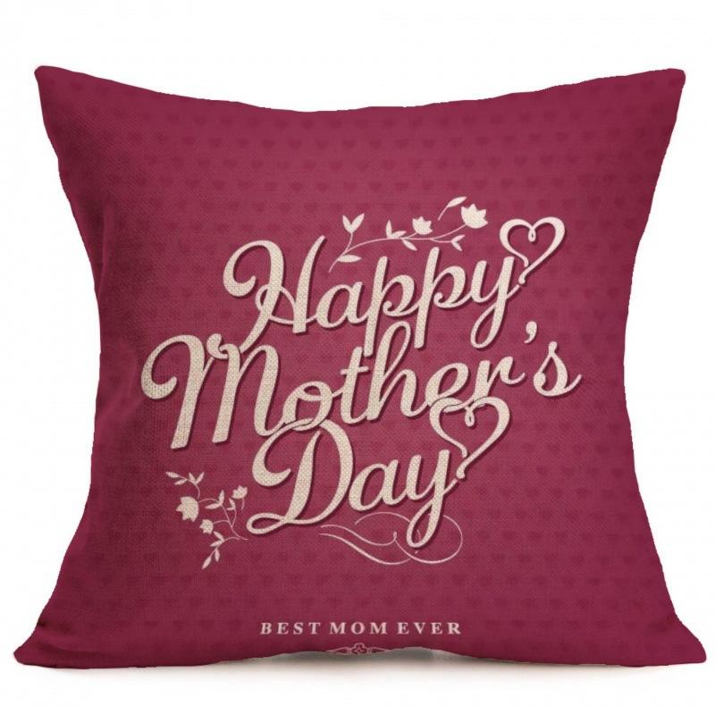 Love Letter Pattern Throw Pillow Covers With Digital Printing Of Short Plush Fabric Car-Shaped Sofa Cushion Home Decor