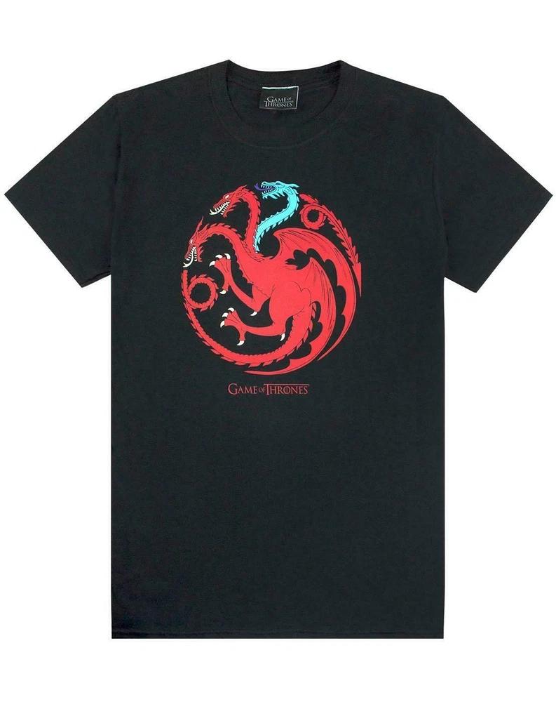 Game of Thrones Short Sleeved TShirt Unisexs Black Official Merch