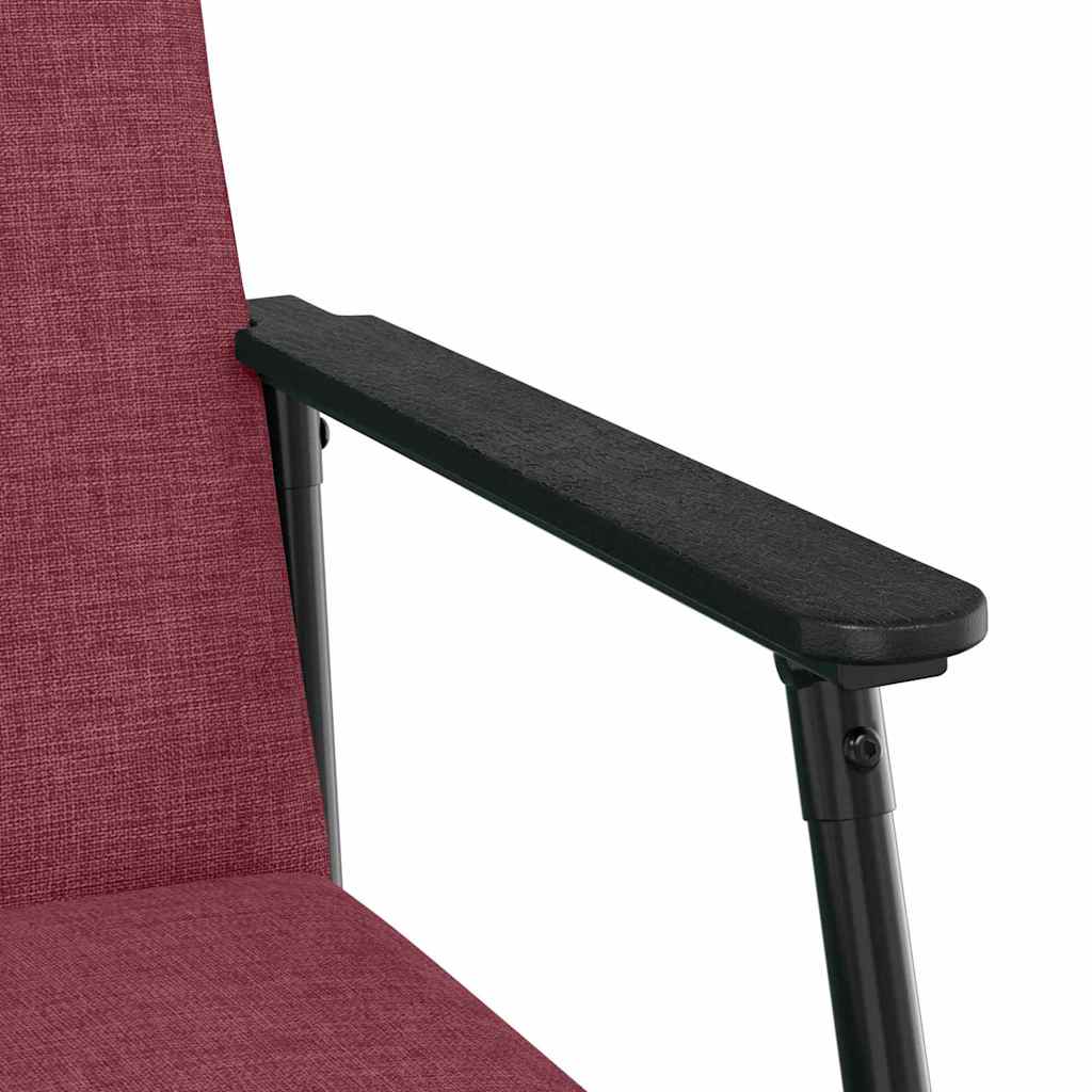 Armchair Burgundy Fabric