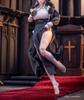 [TOYBARJAPAN] 1/12 Scale Action Figure HASUKI CS017A Sectional Beauty Nun Clothes and Stockings Set (Body, Head, and Shoes Not Included)