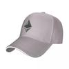 Ethereum Coin Crypto Blockchain Decentralized Cryptocurrency Eth Baseball Cap Sun Hat For Children Hiking Hat Unisex's Hats Women's