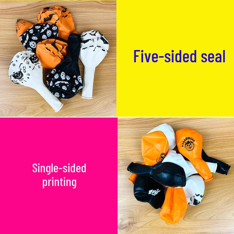 Halloween Balloon Decorations Set for Mall, Pub, KTV, Classroom, and Party Horror Atmosphere