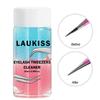 1 PZ 25ml Pulitore Pinzette Ciglia Strumenti Pulizia Pinzette Estensione Ciglia Con Liquido Rimuovi Colla E Sfera Spugna Pulizia Colla
