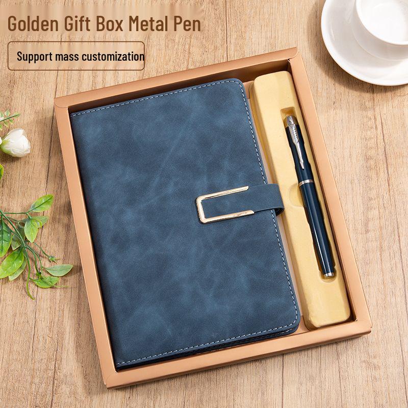Luxury Logo Notebook Gift Set - Business Pages, Perfect for Corporate Souvenirs