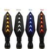 For Motorcycle Hot Sale Dynamic Blinker LED Turn Signal Light Yellow Light Flow Water Steering Universal for Motorbike
