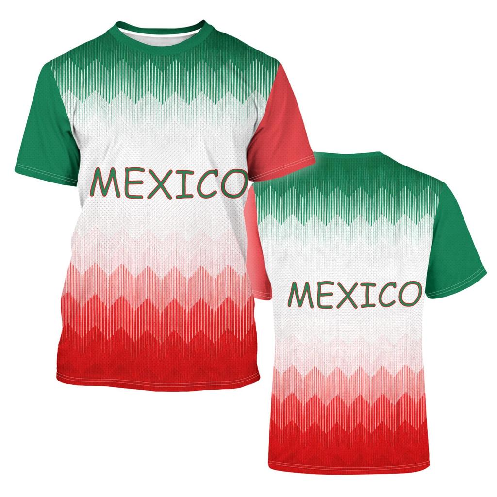 Argentina Soccer Fan Jersey Unisex Short Sleeve Shirt Lightweight Breathable Athletic Tee for Sports Events Supporters