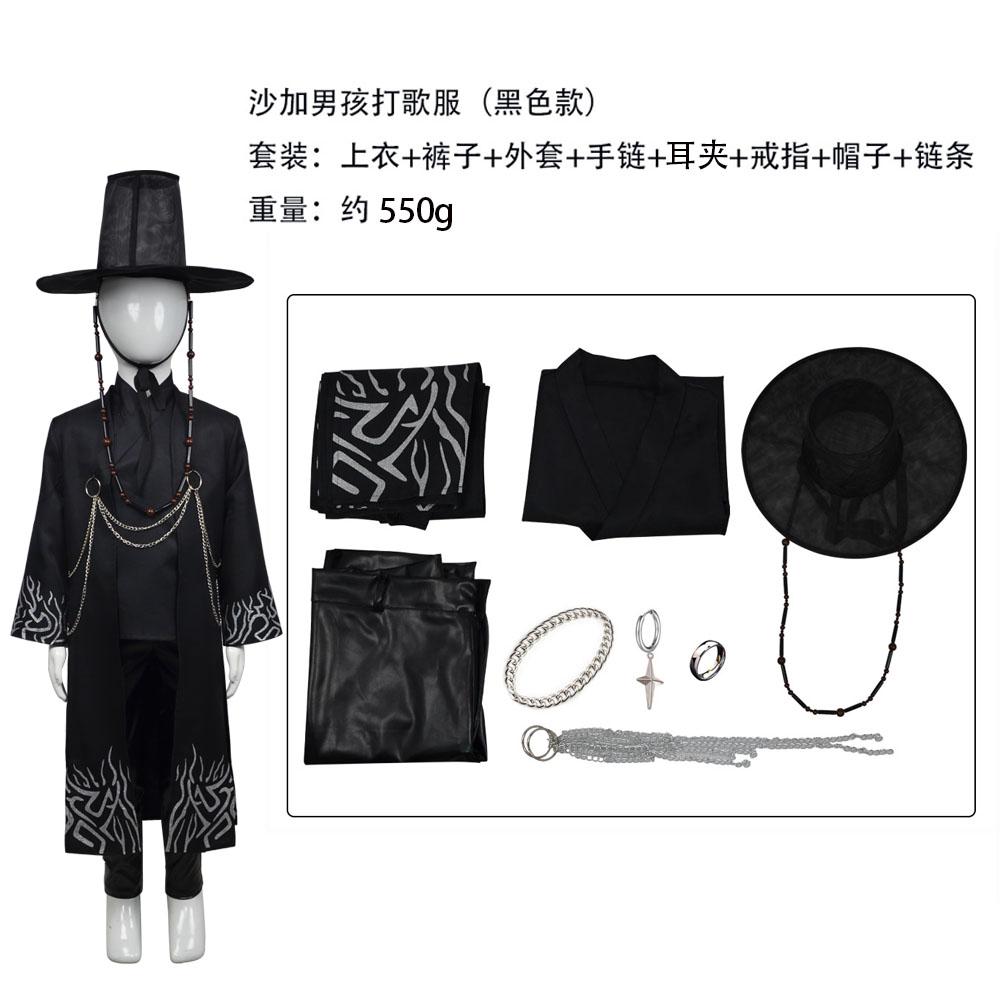 

Anime Movie Boys Role Play Props Party Cosplay Set for K-POP Boys Jinu Halloween Party Cosplay Comic Exhibition Costume Outfit as the picture-110