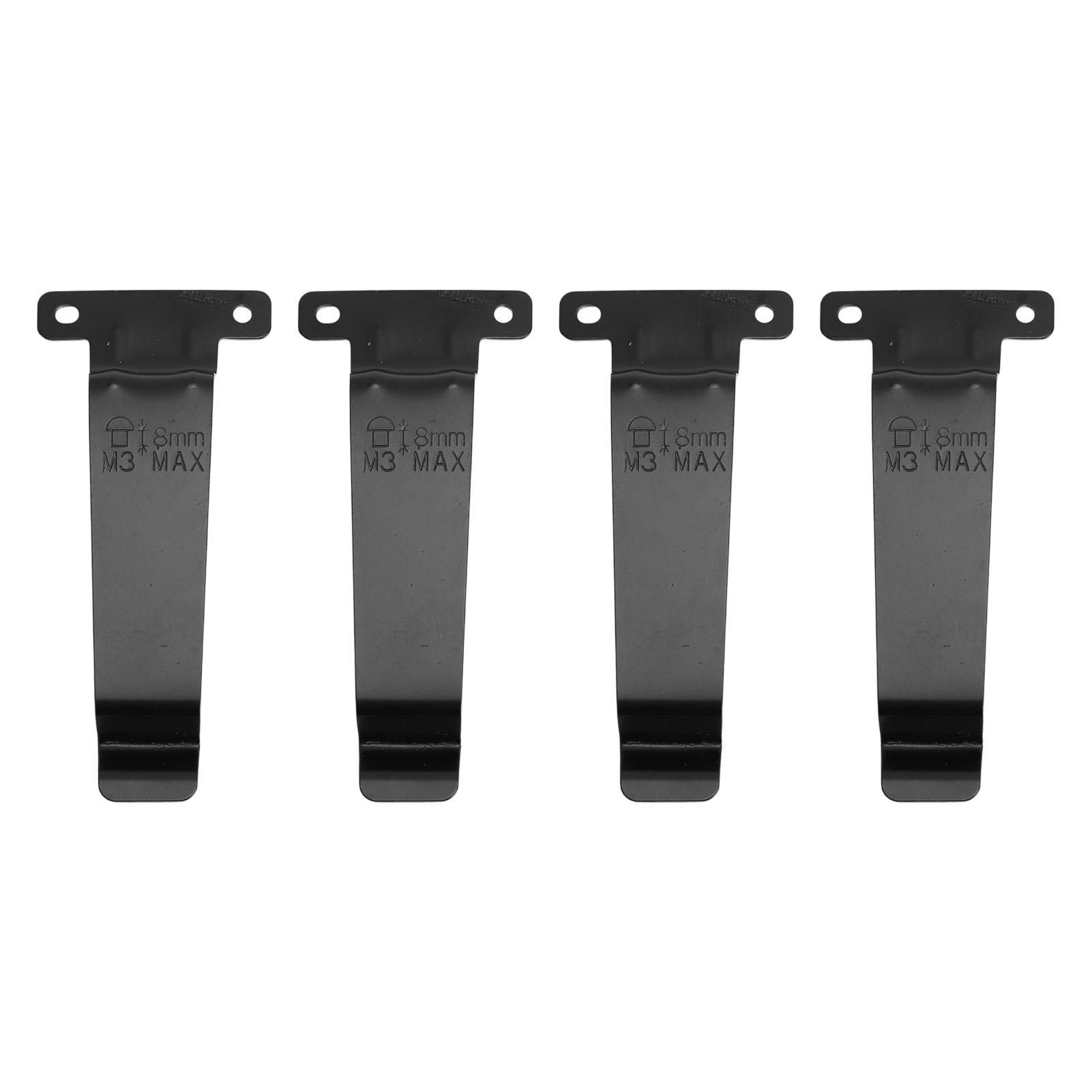 

Radio Belt Clip Replacement Iron 2 Way Radio Belt Clamp for TK3107 TK 270G TK 2200 TK 3200 TK 380