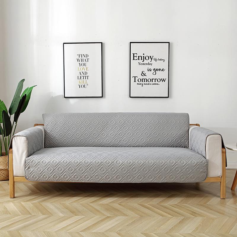 Double Sided Universal Shaped Embossed Integrated Sofa Cover, Integrated Pet Sofa Cushion, Sofa Cover