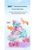New Double Row Rubber Wheel Roller Skates for Kids - Beginner Two-in-One Inline & Four-Wheel Options for Boys & Girls.