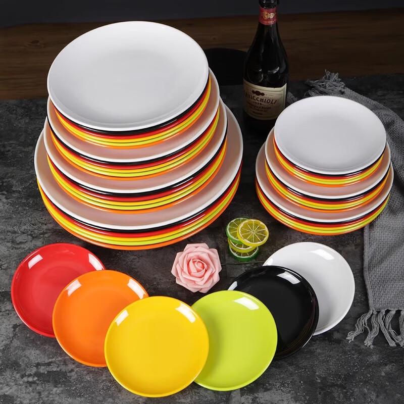 Commercial Melamine Round Dinner Plate