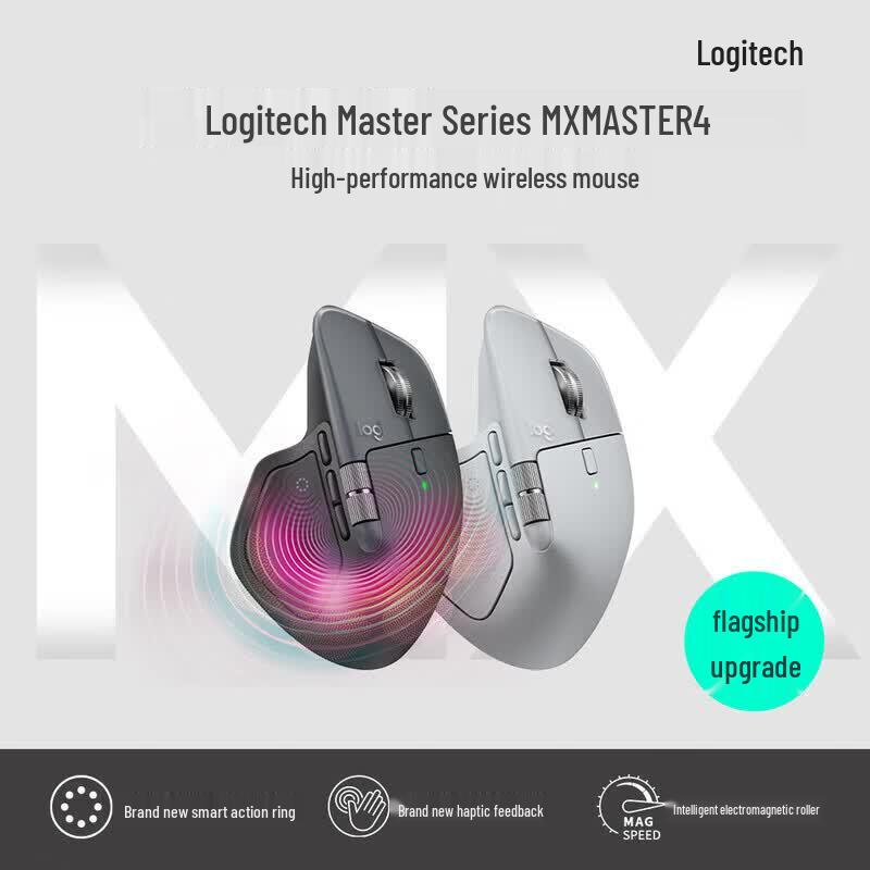 Logitech MX Master 4 Wireless Ergonomic Mouse