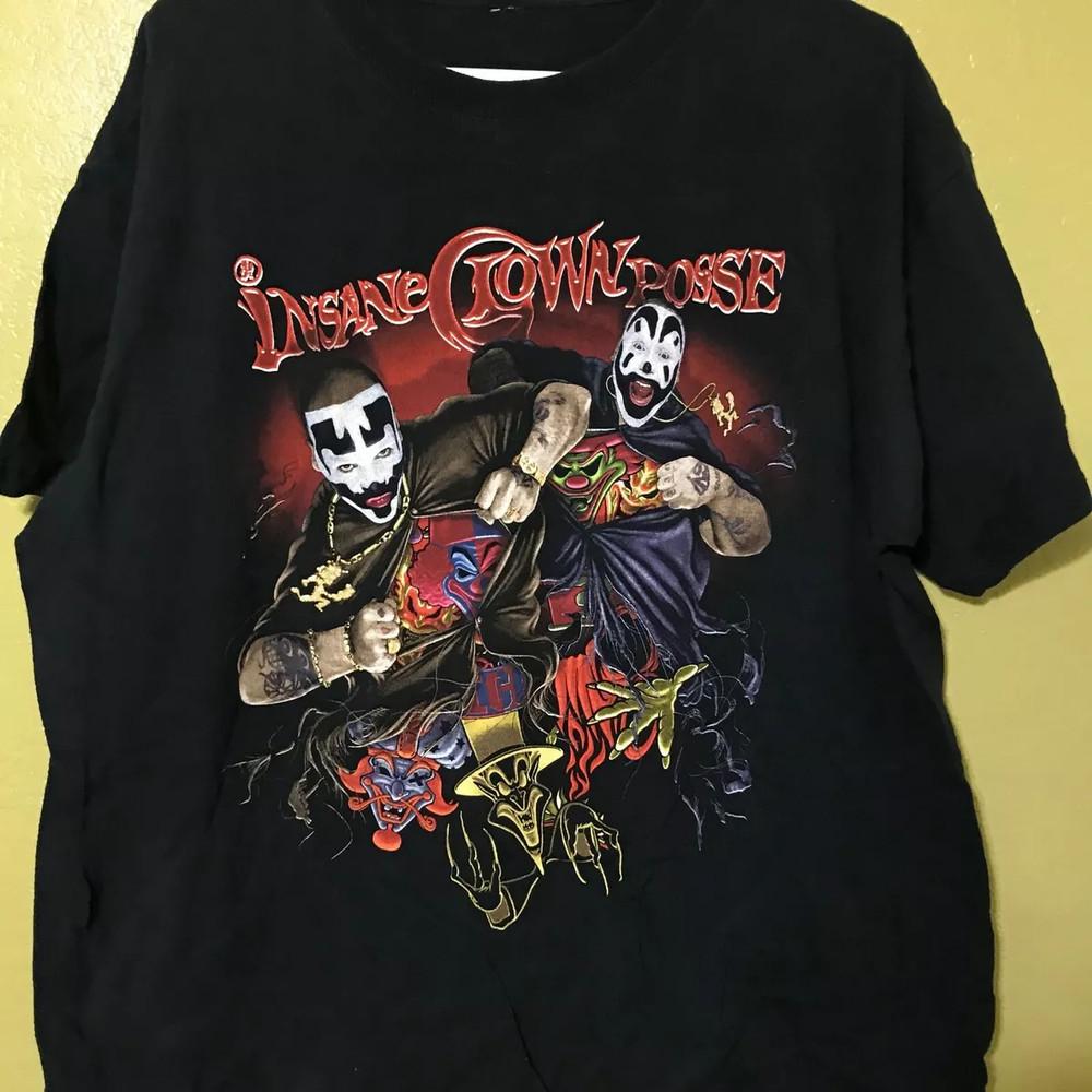 

Insane Clown Posse Black T-Shirt Cotton All Size For Men Women Unisex T-Shirt S