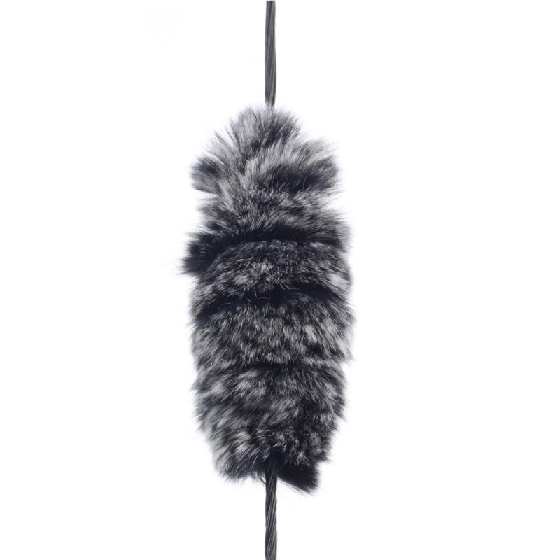 1 para tłumików drgań cięciwy łuku łuczniczego z futra królika Rex Akcesoria łucznicze Dla