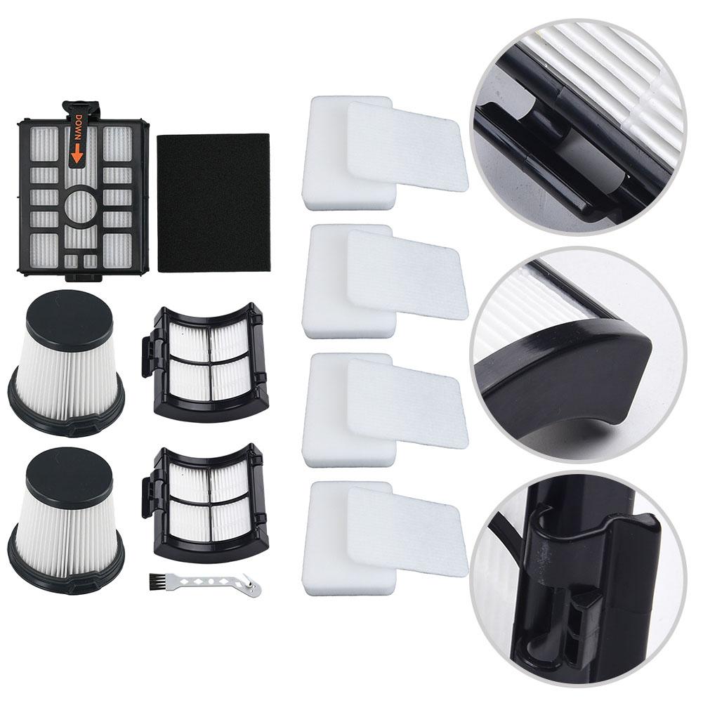 HEPA and Foam Filter Replacement Set for Shark Cordless Vacuum Cleaner Models IW3612EU IW3612EUT IW3612AMZEU IW3611EU
