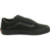 Vans Old Skool Canvas Sneakers, Black/Black, Size 24.0 Cm