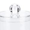 Transparent Round Cotton Bud Case Acrylic Cotton Swab Holder Storage Container Organizer