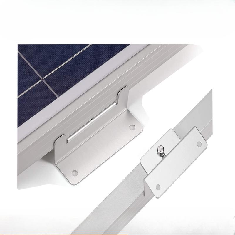 4 stuks/set Z-type eenheden met behulp van zonnepaneel montagebeugel rekken kit voor camper boot off-grid dak zonnepaneel aluminiumlegering beugel