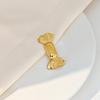 Kreative Engels-Sonnenblumen-Brosche Einfache Glänzende Süßigkeiten-Falten Adler Edelstahl-Pin