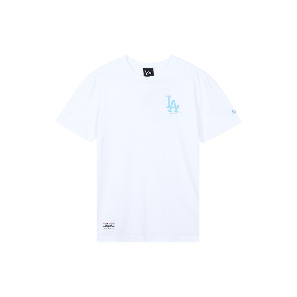 New Era Spring League Series LA Dodgers Printed Drop Shoulder Short Sleeve T-Shirt Unisex T-Shirt 13527216
