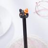 0.5mm Black Ink Cute Cat Head Paw Gel Ink Pen Stationery Office School Supplies