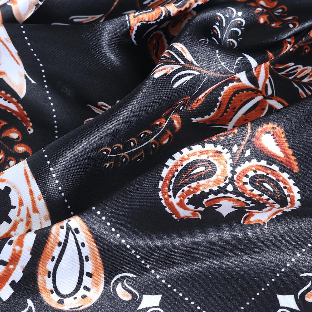 Vysoce kvalitní luxusní hedvábné šátky čelenka Šály Šála na krk pro ženy Řetízek Hedvábný šátek Dámská ozdobná šála