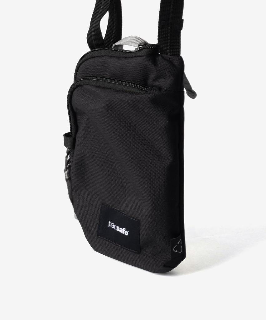 Shoulder Bag 35175 Pacsafe GO Tech Crossbody Unisex JET Black [Pacsafe] BLACK/Jet