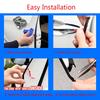 Car Door Anti Collision Strip U Type Universal Car Door Protection Edge Guards Trim Styling Moulding Strip Rubber Scratch Bumber