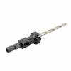 4pcs Countersink Drill Bit Set 1 4in Hex Shank Adjustable Woodworking Tapered Drill Bit with Hex Wrench