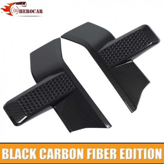 2x Car Front Bumper Headlight Grille Cover Trim for Ford F150 2015+ Accessories