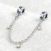 925 Silver Charm Safety Chain Bead Star Fit Original Bracelet Diy For Woman Fashion Jewelry