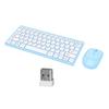 Wireless Keyboard and Mouse Combo 2.4GHz 78 Keys Slim Wireless Keyboard with Mouse for PC Laptop