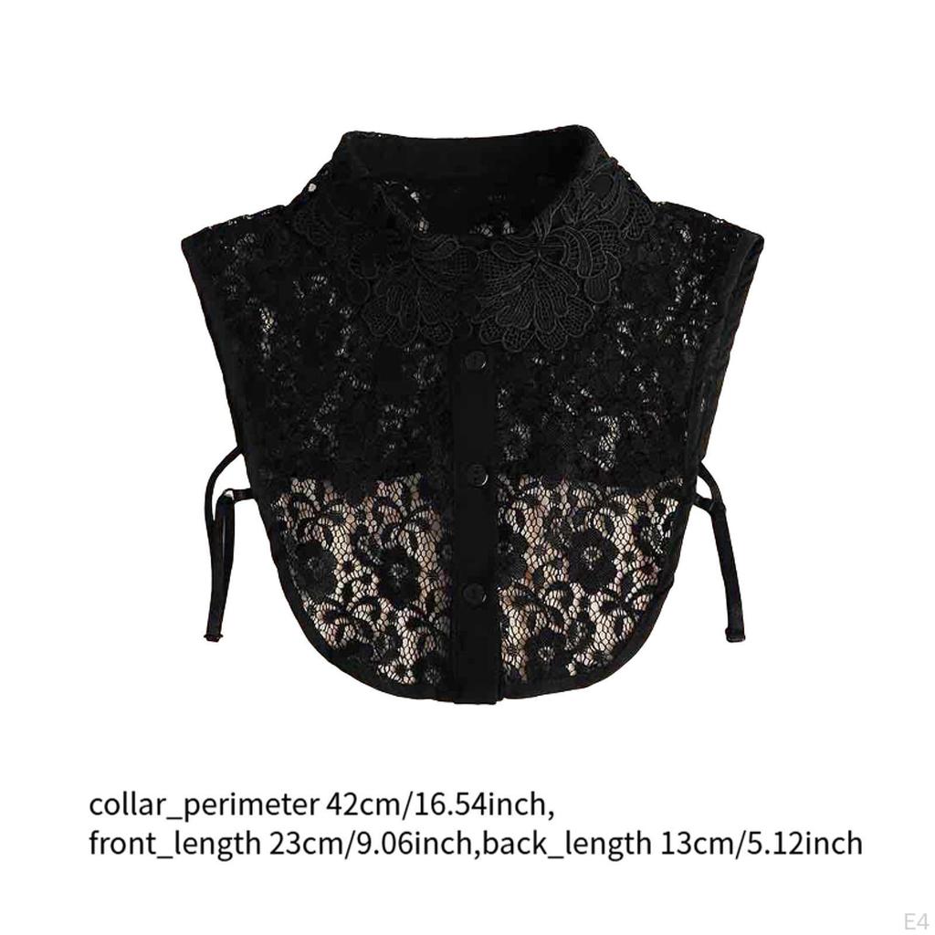 Spitzenkragen, Dekorativ, Praktisch, Abnehmbar, für Kleidung Hemden