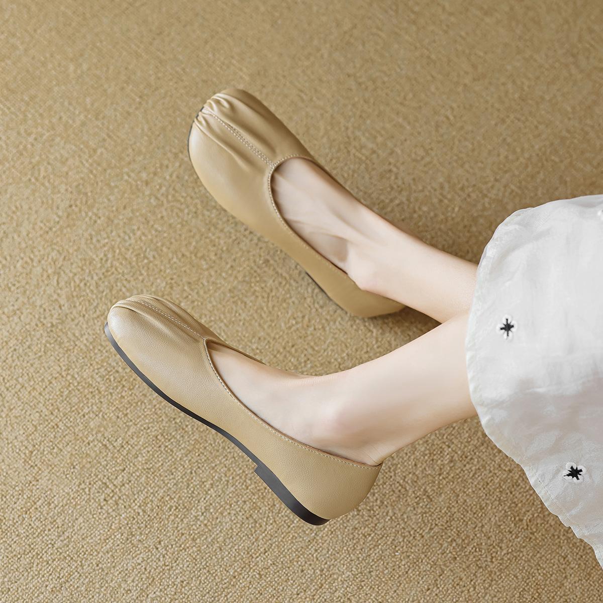 мода весна 2024 новые женские туфли на высоком каблуке туфли-лодочки в корейском стиле — фото 4