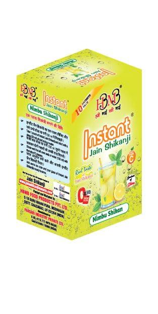 Instant Jain Shikanji Lemon | Nimbu Shikanji | Traditional Masala Lemonade | Instant Nimbu Pani Drink Mix | Natural Summer Refreshing Bever