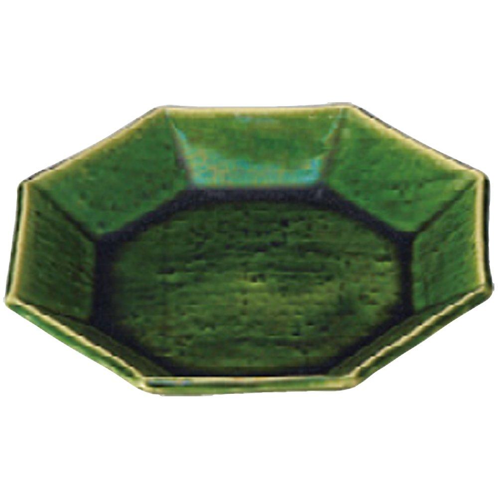Yamashita Craft Oribe Samadhi (So-Oribe) Octagonal Plate 6.0, 18.5 X 18.5 X 2.6 Cm, 11502380