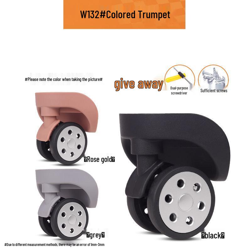 Universal Silent Roller Wheels for Suitcase Repair