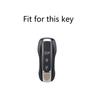 Interior Mouldings 1Pcs Genuine Leather Car Remote Key Fob Case Key cover for Porsche Panamera 2017-2021 Cayenne 2018 2019 2020
