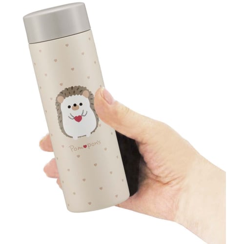 Skater Pompon's Mouse Mug, 350ml, Ultra-Lightweight Stainless Steel Water Bottle, STYL4-A