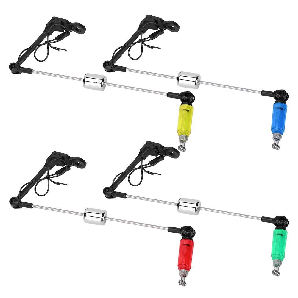 Fishing Bite Alarm Signal Device Hanger Swing Bite Indicators European Alarms Accessory with Light