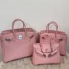 Togo primo strato pelle di mucca borsa platino motivo litchi fibbia argentata borsa a mano serratura di alta gamma borsa a tracolla messenger in pelle da donna