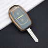 TPU Car Key Cover Case Fob for Renault Kwid Traffic Symbol for Dacia Sandero Logan Duster 2016 2017 2018 Shell Accessories